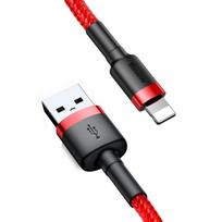 BASEUS cafule USB For lightning 2.4A 0.5M Red Red