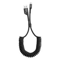 usb lightning laidas baseus - BASEUS USB2.0 A kištukas - IP Lightning kištukas 1.0m juodas - 4 nuotrauka