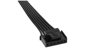 korpuso ventiliatoriai argb - Aerocool Saturn 12F ARGB Pro  Juoda - 7 nuotrauka