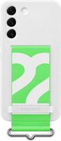 samsung s90 - Samsung "Silicone Cover with Strap Galaxy S22 (EF-GS901TWEGWW)" White - 1 nuotrauka