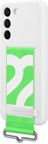 samsung s90 - Samsung "Silicone Cover with Strap Galaxy S22 (EF-GS901TWEGWW)" White - 2 nuotrauka
