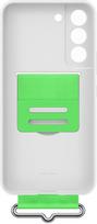 samsung s90 - Samsung "Silicone Cover with Strap Galaxy S22 (EF-GS901TWEGWW)" White - 3 nuotrauka