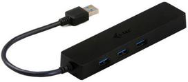 lan sakotuvas - I-TEC USB 3.0 Slim HUB 3 Port Giga Lan | U3GL3SLIM - 2 nuotrauka