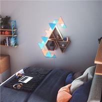 led nanoleaf - Nanoleaf Shapes Mini Mini Triangle, sieninis, 42 W - 6 nuotrauka