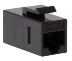 rj45 coupler cat 6 - LogiLink Keystone Inline Coupler CAT6 UTP RJ45 x2 - 1 nuotrauka