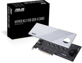 m.2 pcie adapter - Asus HYPER M.2 X16 GEN 4 CARD | 90MC08A0-M0EAY0 - 4 nuotrauka