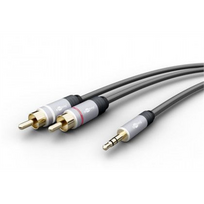 lightning to usb a cable - Gembird USB To Lightning Premium Cotton Braided Cable Grey / White 1m - 1 nuotrauka