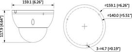 starlight ip camera - IP VANDALPROOF CAMERA IPC-HDBW5541E-ZE-27135-DC12AC24V - 5 Mpx, 2.7 ... 13.5 mm - MOTOZOOM DAHUA - 8 nuotrauka