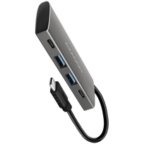 AXAGON HMC-4G2 2x USB-A + 2x USB-C, USB-C 3.2 Gen 2 10Gbps hub, 13cm USB-C cable