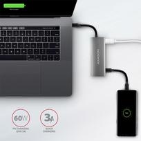 hdmi ilgintuvas - AXAGON HMC-5G2 2x USB-A + 2x USB-C + HDMI, USB-C 3.2 Gen 2 10Gbps hub, PD 60W, 13cm USB-C cable - 4 nuotrauka
