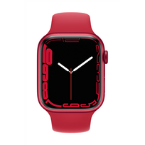 apple watch 7 series gps - Apple Watch Series 7 GPS, 45mm Red Aluminium Case with (PRODUCT)RED Sport Band (Raudonas) - 3 nuotrauka