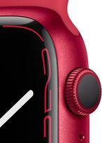 apple watch 7 series gps - Apple Watch Series 7 GPS, 45mm Red Aluminium Case with (PRODUCT)RED Sport Band (Raudonas) - 5 nuotrauka