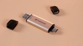 512gb usb flash drive - Transcend JetFlash 930C, aukso, 512 GB - 6 nuotrauka