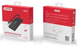usb c 3.2 gen 2 10gbps laidas - Priedas Unitek, juoda - 4 nuotrauka