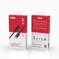 usb c 3.2 gen 2 10gbps laidas - Kabelis Unitek, juoda - 4 nuotrauka