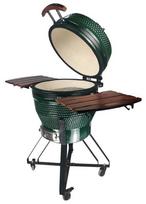 kamado grilli - TunaBone Kamado classic 23", L dydžio, žalia - 5 nuotrauka