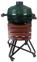 kamado grilli - TunaBone Kamado classic 23", L dydžio, žalia - 9 nuotrauka