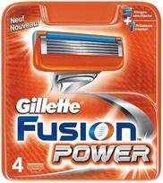 gillette fusion 5 - Gillette Fusion Power skutimosi peiliukai (4vnt) - 1 nuotrauka