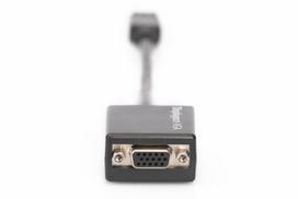 displayport dp dp - Maclean Adapter DisplayPort/D-SUB Black - 3 nuotrauka