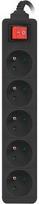 power cable 3.5 - Lanberg Power Strip 3m Black PS1-05E-0300-BK - 3 nuotrauka