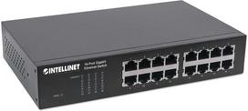 tinklo sakotuvas 10 - Intellinet 16-Port Gigabit Ethernet Switch 561068 - 2 nuotrauka