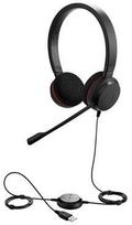 usb c laidines ausines - JABRA Evolve 20 SE Stereo MS - 4 nuotrauka