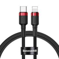 baseus usb c cable 1m - Baseus Halo USB Type-C To Apple Lightning Cable 1m Black - 2 nuotrauka