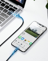 baseus usb c cable 1m - Baseus Halo USB Type-C To Apple Lightning Cable 1m Black - 6 nuotrauka