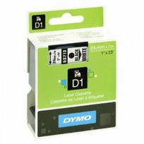 Juostelė DYMO D1 24mm x 7m, juoda ant balto / S0720930 53713