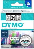 dymo d1 - Juostelė DYMO D1 24mm x 7m, juoda ant balto / S0720930 53713 - 2 nuotrauka