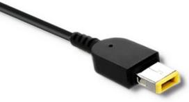 slim tip - Qoltec Power Adapter For Lenovo/IBM 65W Slim - 2 nuotrauka