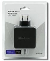 slim tip - Qoltec Power Adapter For Lenovo/IBM 65W Slim - 4 nuotrauka