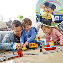 lego duplo - LEGO DUPLO Krovininis traukinys 10875 - 4 nuotrauka