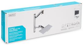 lcd stovas - Digitus Flexible Wall Mount 1x LCD   Keyboard Max 27'' - 3 nuotrauka