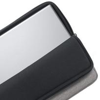 laptop dekl - Rivacase Suzuka 7703 Laptop Sleeve 13.3 Grey - 8 nuotrauka