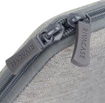 laptop dekl - Rivacase Suzuka 7703 Laptop Sleeve 13.3 Grey - 9 nuotrauka