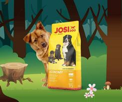 grudis - Josera Josidog Economy sausas maistas šunims 15 kg - 3 nuotrauka