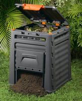 kompostas - Komposto dėžė Keter 17181157, 650 mm x 650 mm x 750 mm, 320 l - 3 nuotrauka