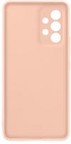 samsung galaxy a53 deklas - SAMSUNG Galaxy A53 5G 2022, silikoninis, nugarėlė, Peach - 2 nuotrauka