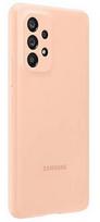 samsung galaxy a53 deklas - SAMSUNG Galaxy A53 5G 2022, silikoninis, nugarėlė, Peach - 3 nuotrauka