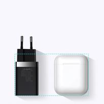baseus charger 30w - Įkroviklis Baseus CCSUPP-E02, balta - 7 nuotrauka
