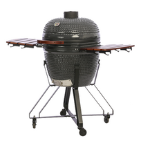 TunaBone Kamado classic 23", L dydžio, tamsiai pilka