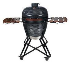 kamado grilli - TunaBone Kamado classic 23", L dydžio, tamsiai pilka - 2 nuotrauka
