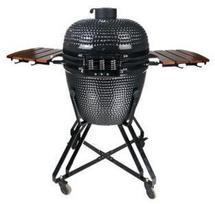 kamado grilli - TunaBone Kamado classic 23", L dydžio, tamsiai pilka - 3 nuotrauka