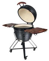 kamado grilli - TunaBone Kamado classic 23", L dydžio, tamsiai pilka - 6 nuotrauka