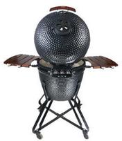 kamado grilli - TunaBone Kamado classic 23", L dydžio, tamsiai pilka - 7 nuotrauka