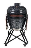 kamado grilli - TunaBone Kamado classic 23", L dydžio, tamsiai pilka - 9 nuotrauka