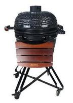 kamado grilli - TunaBone Kamado classic 23", L dydžio, tamsiai pilka - 10 nuotrauka