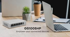 4 port gigabit ethernet switch - ZyXEL GS1005HP - 5 nuotrauka