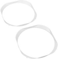 nzxt - NZXT Aer Fan Trim Frame White 140mm - 1 nuotrauka